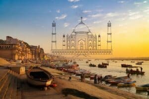 Goldenes Dreieck mit Varanasi