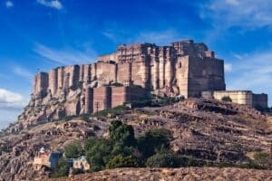 Rajasthan tour featuring Mehrangarh Fort in Jodhpur