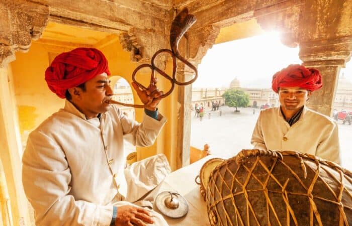 4 day Golden Triangle tour with Taj Mahal views and Jaipur heritage with Taj Mahal, Delhi and Jaipur heritage landmarks