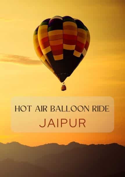 Hot Air Balloon Ride in Jaipur