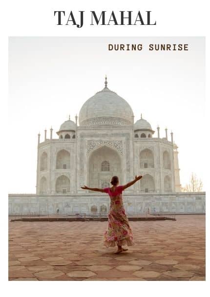 Private Trip to Taj Mahal During Sunrise