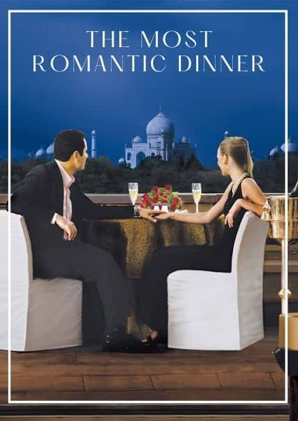 Private Trip to Taj Mahal with romantic dinner